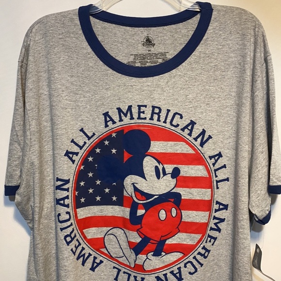 Men’s Disney Store Mickey Mouse Patriotic T-Shirt - Picture 2 of 6